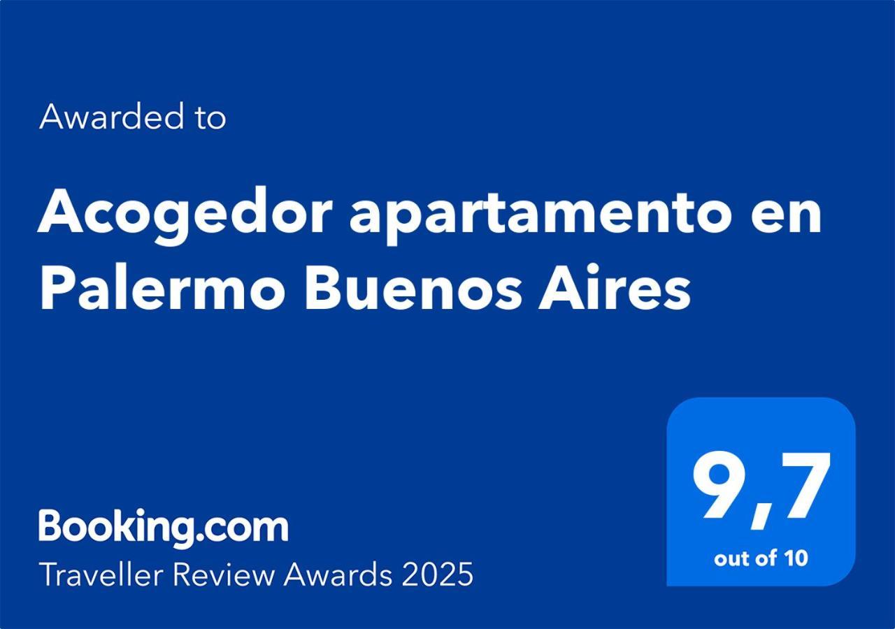 Acogedor Apartamento En Palermo Buenos Aires Bagian luar foto